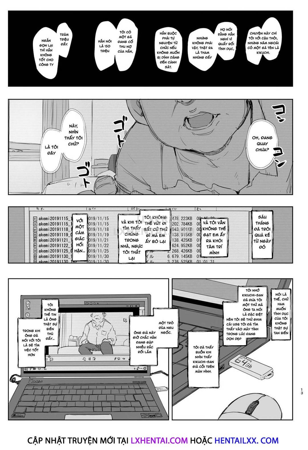 câu chuyện ntr của cô gái đeo kính chapter 1 13