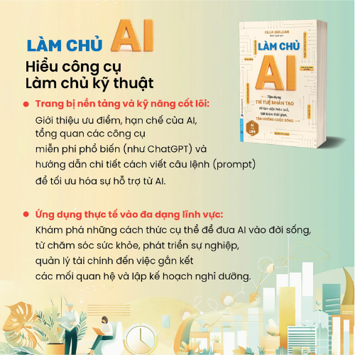 Sách AI For Life - Làm Chủ AI - Celia Quillian