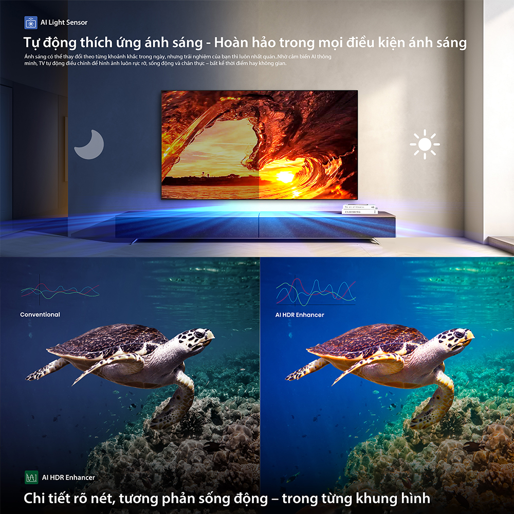 Smart Tivi Toshiba 55 inch QLED 55Z570RP, 144Hz Giao Hàng Toàn Quốc, Bảo Hành 24 Tháng, Hàng Chính Hãng