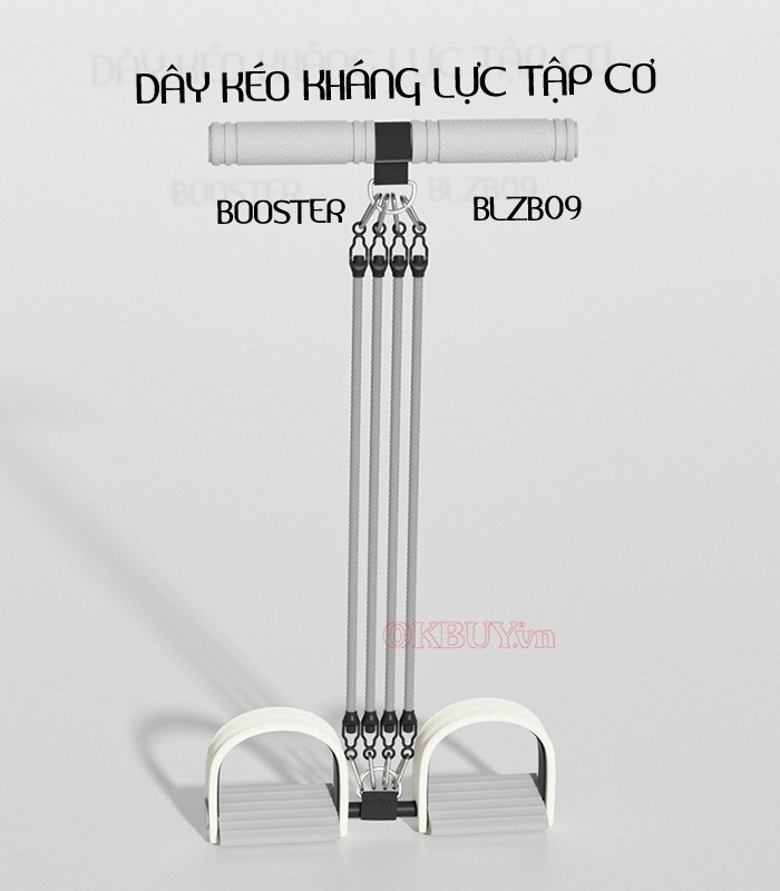 Dây nhảy kháng lực tập cơ Booster BLZB09