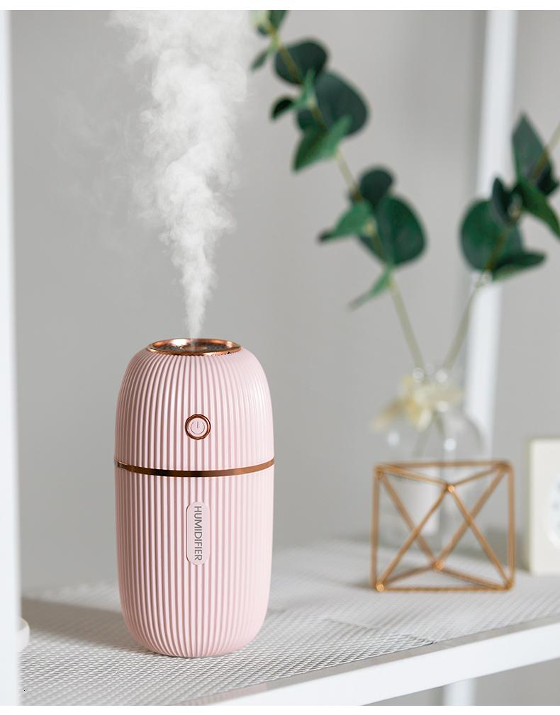 USB Máy Phun Sương Tạo Ẩm Khuếch Tán Tinh Dầu 300ML Siêu Âm Tinh Dầu Humificador Nhà Xông Tinh Dầu Phun Sương Tạo Di Động