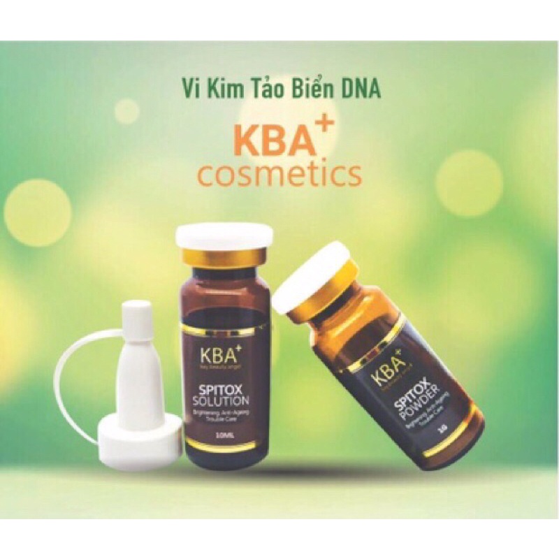 VI KIM NANO TẢO BIỂN DNA CÁ HỒI KBA -Lẻ 1 cặp, Trẻ hóa da: Tăng tuần hoàn, tăng hấp thu