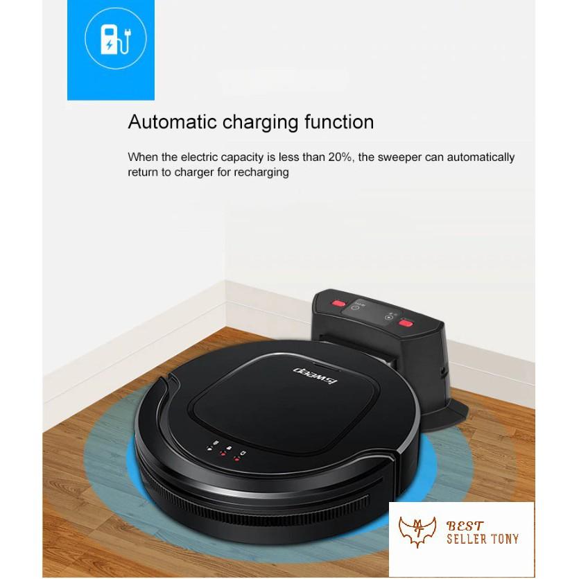 Robot hút bụi lau nhà 2in1 tự động nạp sạc công nghệ mới hàng EU - AsiaMart