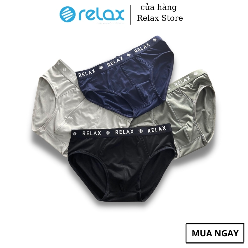 quần lót nam relax thun lạnh cao cấp chính hãng, quần sip nam relax underwear rltk22 - M
