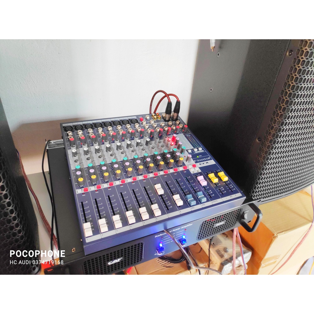 BÁN LỖ lấy tương tác ... Bàn Mixer Soundcraft EFX8 bàn trộn âm EFX 8 loại 1