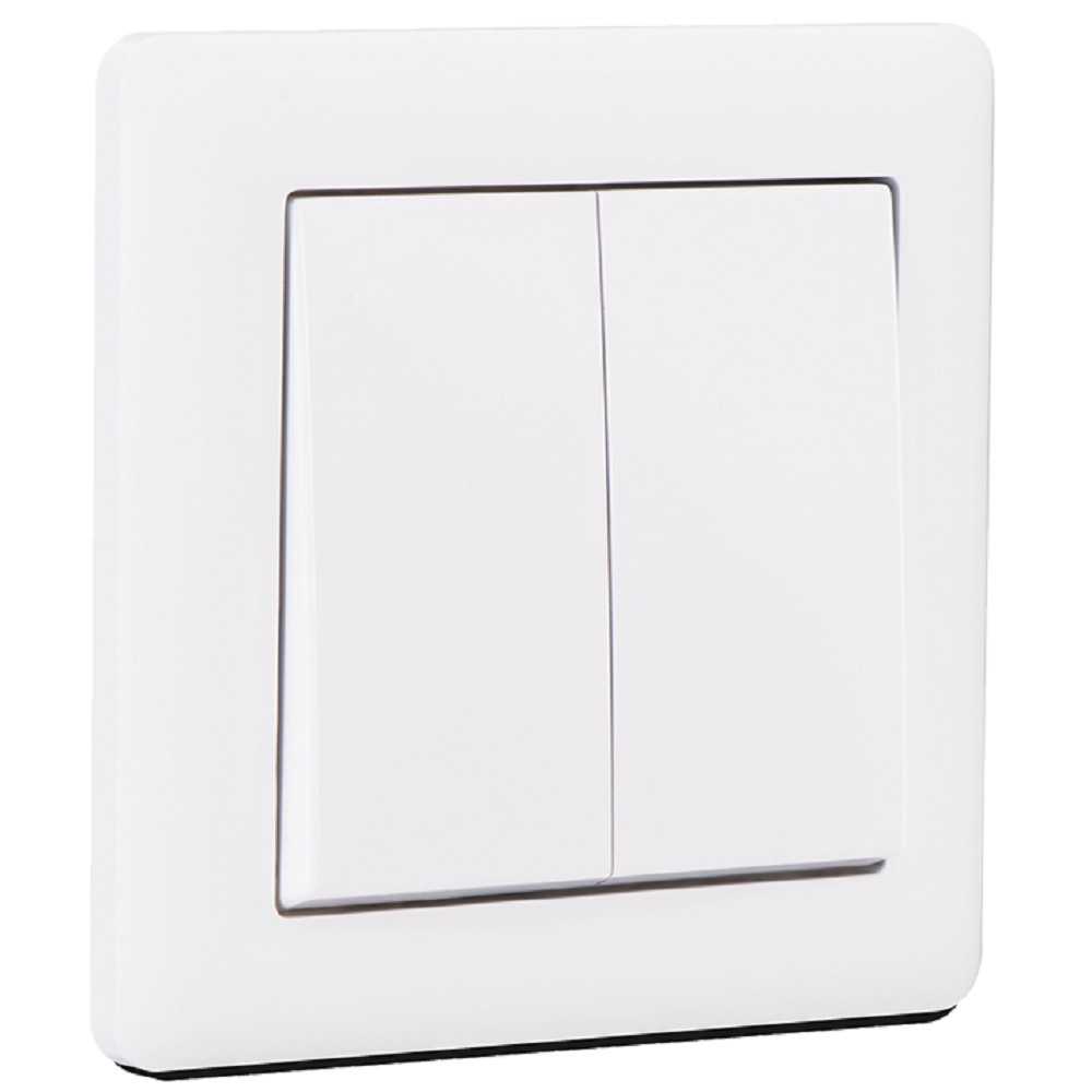 CÔNG TẮC ĐÔI 2 CHIỀU BR010401 - Chuẩn Anh MAKEL - Thổ Nhĩ Kỳ - Loại công tắc thông dụng, đóng ngắt mạch điện độc lập, dòng điện định mức 20A, phù hợp mọi không gian và mọi công trình