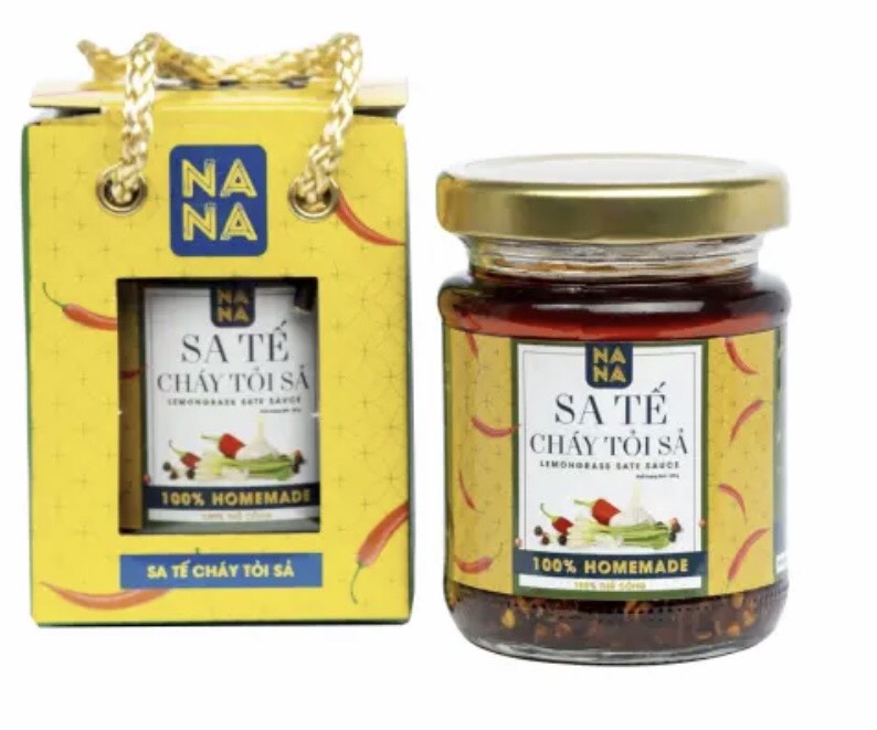 Sa tế cháy tỏi sả Nana Foods