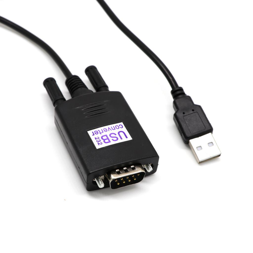 USB 2.0 to RS232 DB9 Serial Adapter for Windows 98/ Se/ ME/ 2000/ XP/Vista
