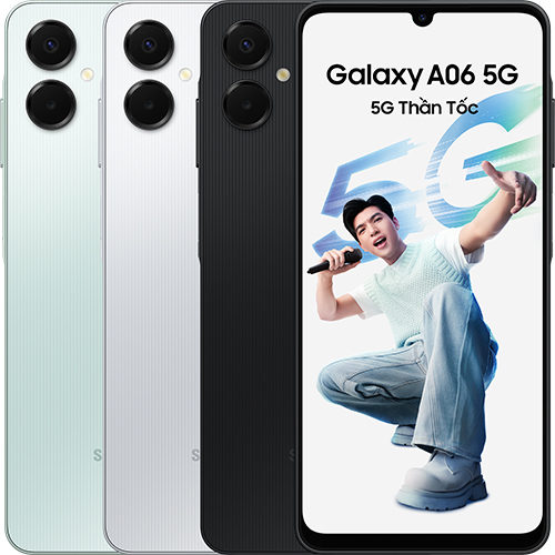 Điện thoại Samsung Galaxy A06 5G (6GB/128GB) - Hàng chính hãng
