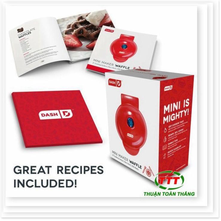 Máy nướng bánh DASH màu đỏ