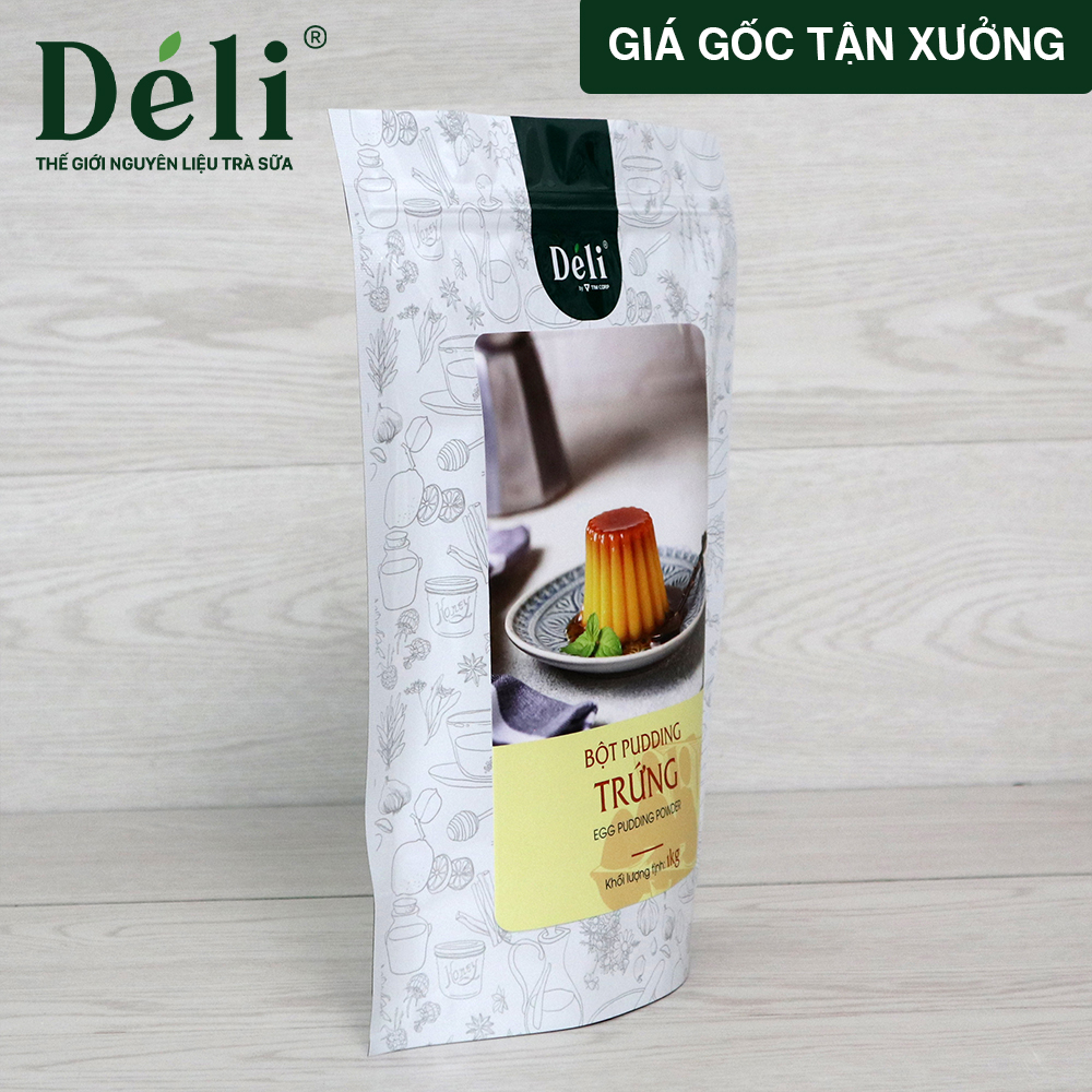 Pudding trứng Déli