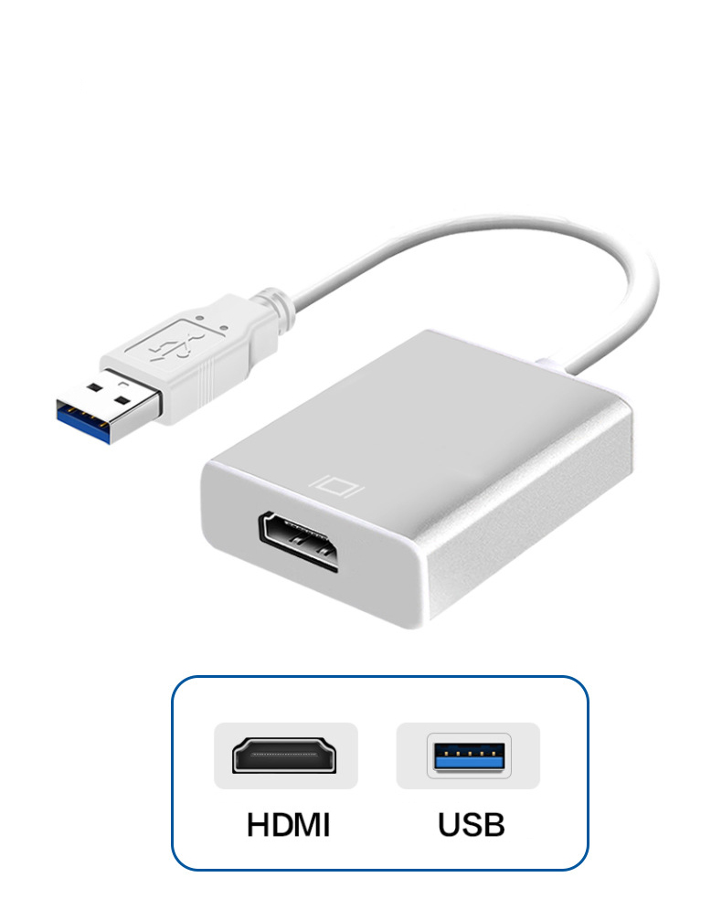 Cáp USB 3.0 sang HDMI Hỗ Trợ Full HD 1080p dùng cho Windows và MacOS