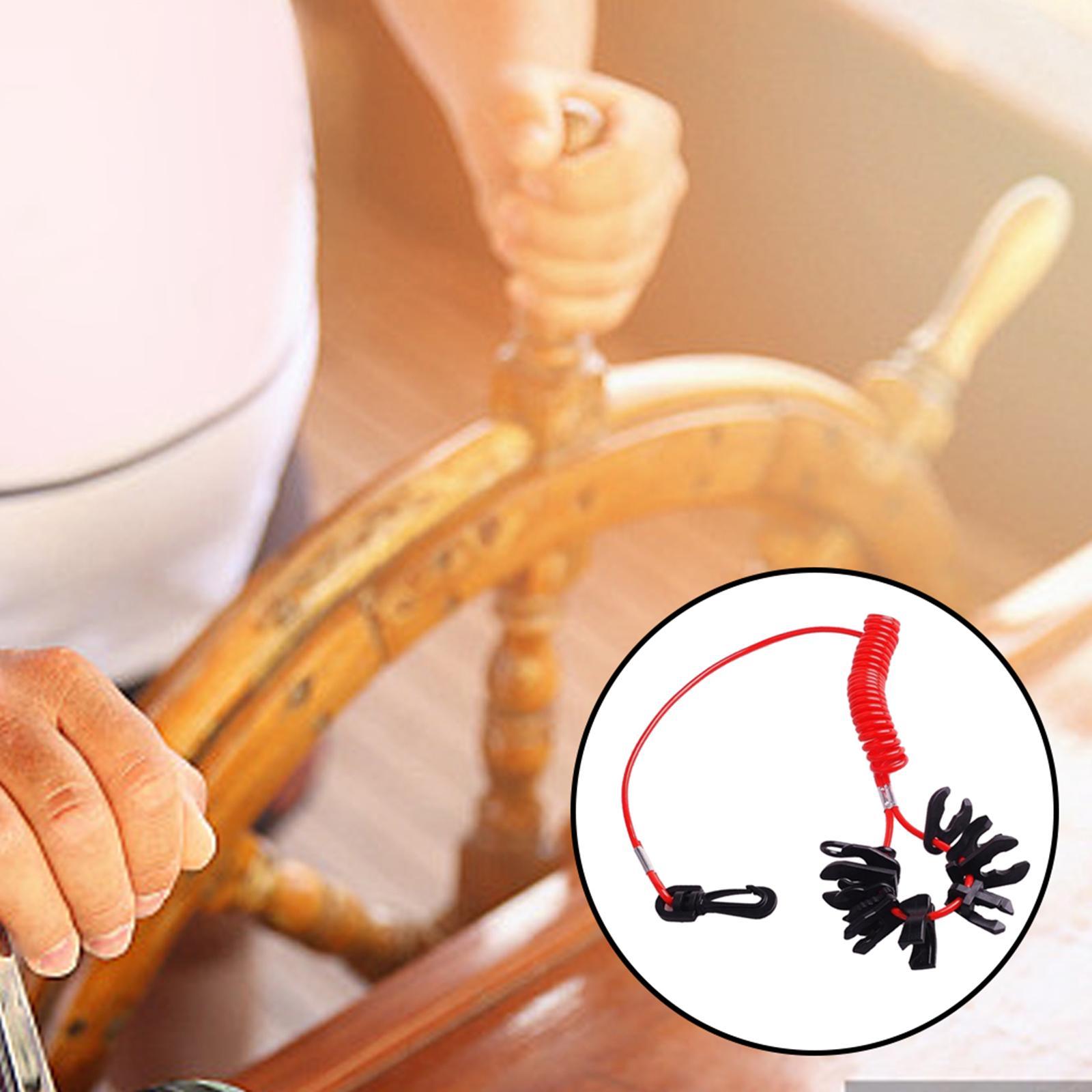 Boat Ignition 11 Keys   Off Kill Switch Lanyard Kit