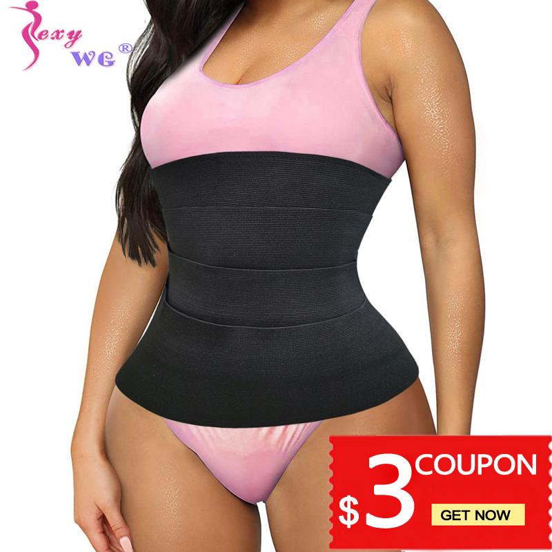 SEXYWG Eo Tập Bụng Nữ Tập Kiểm Soát Mỡ Đốt Cháy Đai Bụng Tập Toàn Thân Áo Người Mẫu Dây Đeo Bụng Quấn Fajas Slim dây
