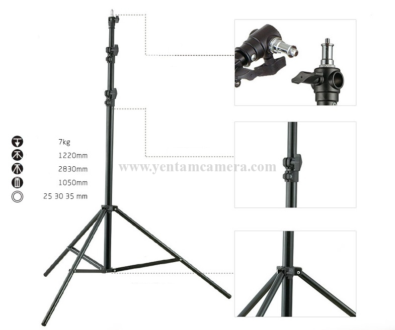 Chân đèn Jinbei JB-2600FP Adapter - Hàng Chính Hãng