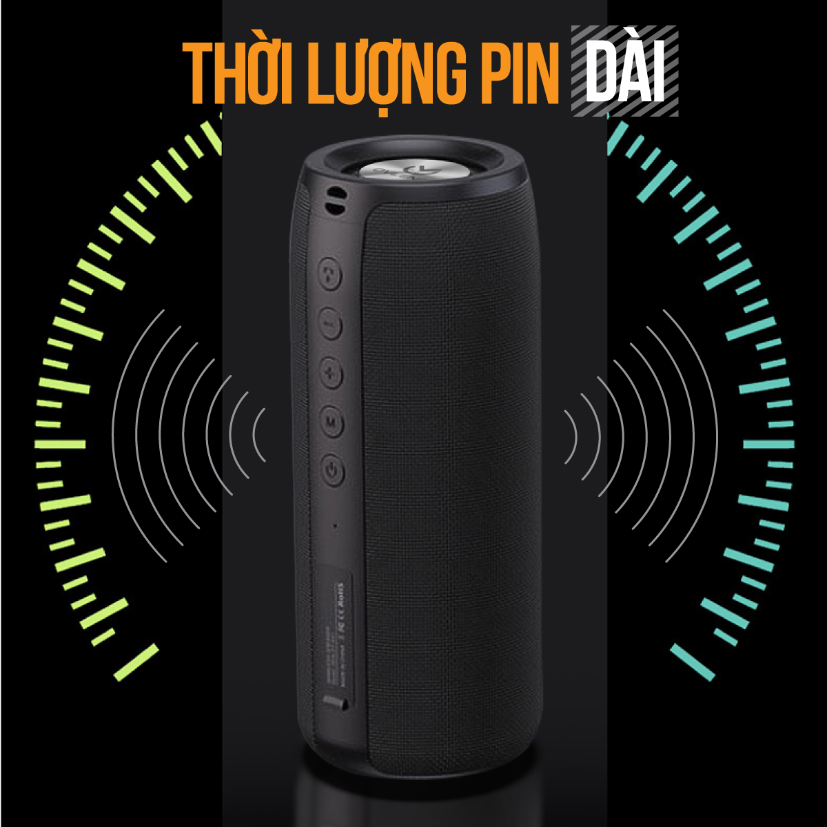 Loa Bluetooth 5.0 Extra Bass Ovleng Zealot S51 - Hàng Chính Hãng