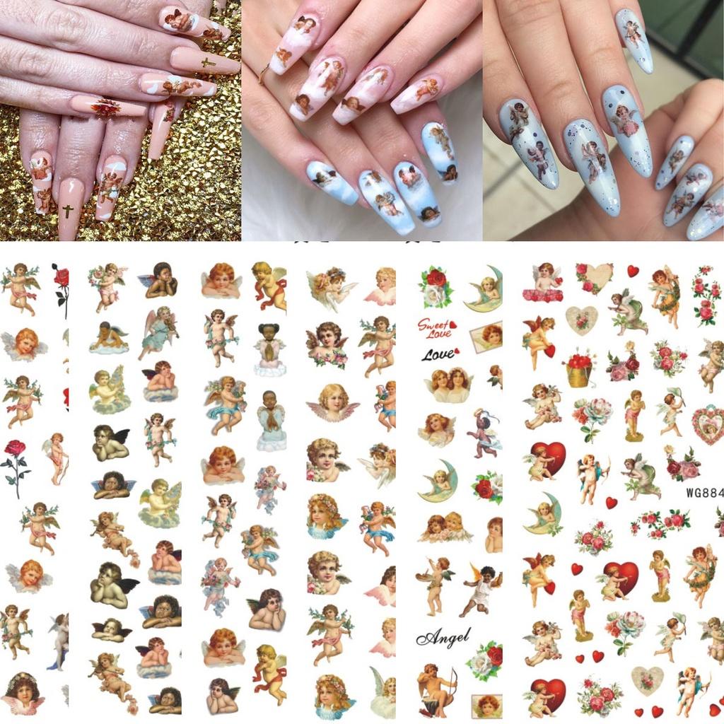 Sticker Nails 3D | Thiên Thần | Hình Dán Móng Tay