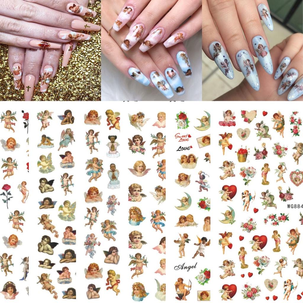 Sticker Nails 3D | Thiên Thần | Hình Dán Móng Tay