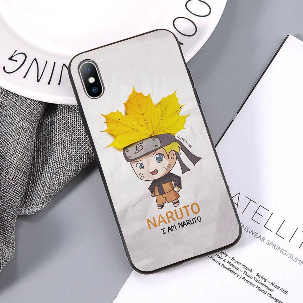 Ốp điện thoại chống xước nhân vật hoạt hình naruto phong cách dành cho iphone 11 / 12 / 5s / 6s / 6s plus / 7 plus / 8 plus / 12 mini - PC364