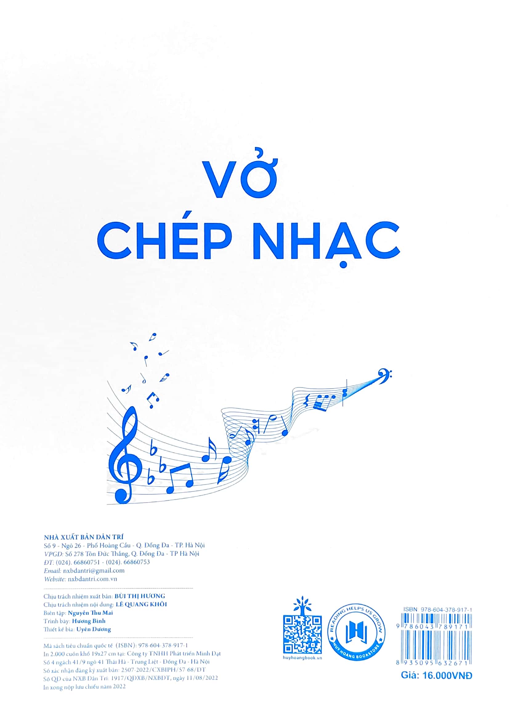 Vở Chép Nhạc 36 Trang