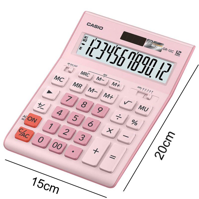 Máy Tính Casio GR-12C-PK