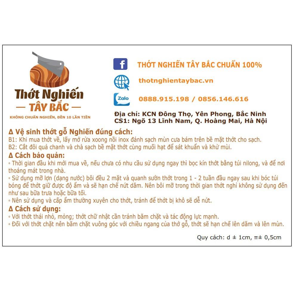 Thớt gỗ nghiến thớt thái chữ nhật