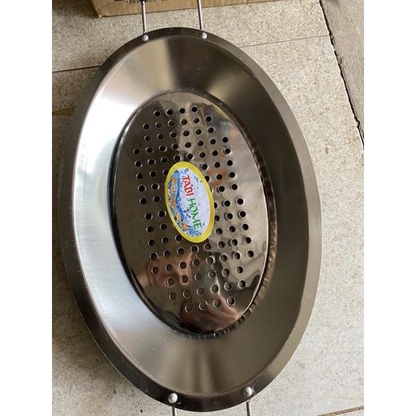 Khay cá chép om dưa bằng inox không rỉ