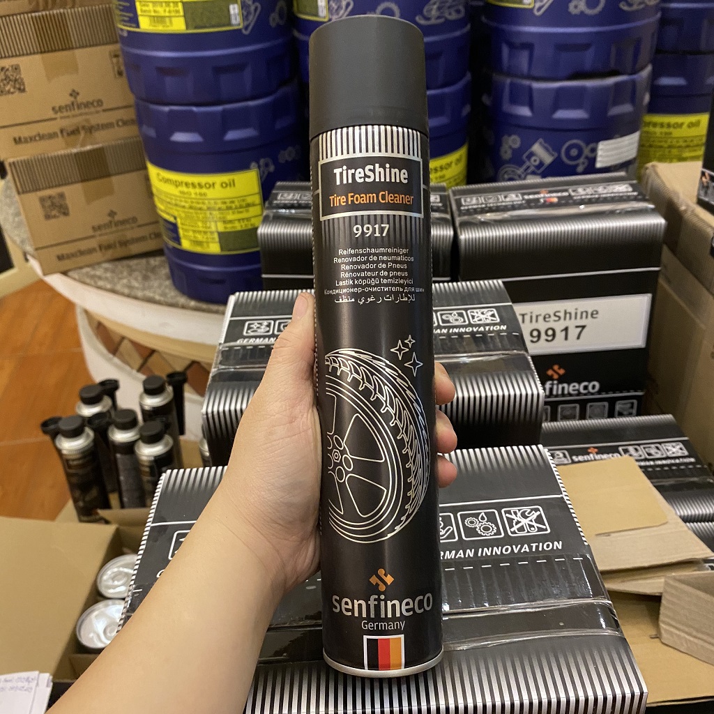 Tẩy Rửa Lốp Xe Dạng Bọt Senfineco Tire Schine Tire Foam Cleaner 9917 / 9979