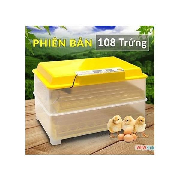 Máy ấp trứng mini A100 108 Trứng lắp ráp sẵn tự động hoàn toàn