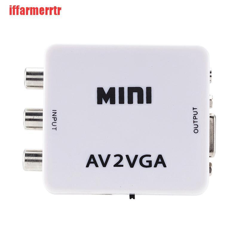 Bộ Chuyển Đổi Video Av Rca Sang Vga Hd 1080p