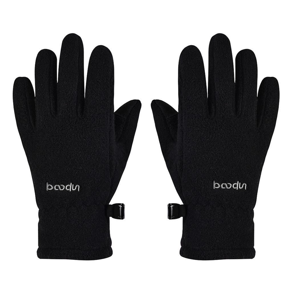 Windproof Kids Cycling Gloves Winter Warm Bike Full Finger Gloves