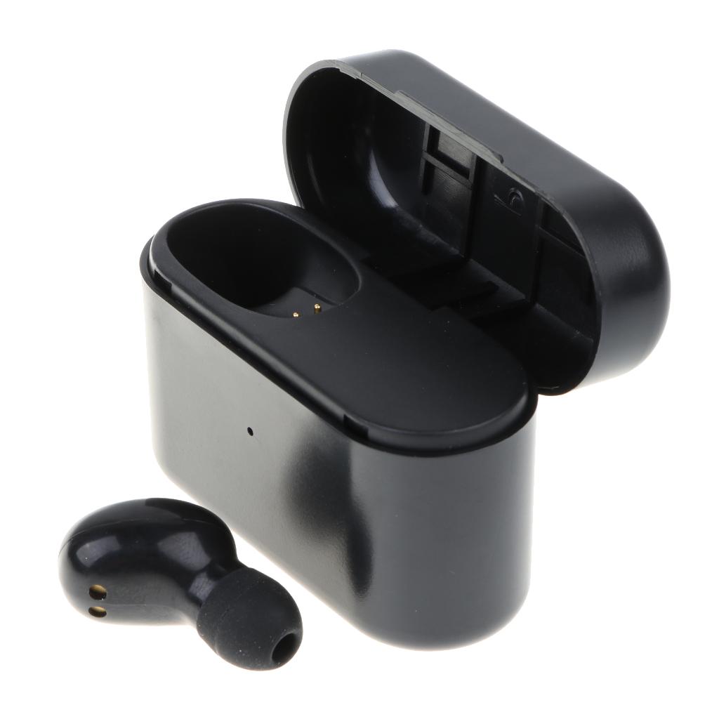 Wireless Earbuds,Bluetooth Earbuds Stereo, Wireless Earphones with Mic Mini In-Ear Earphones Earbuds with Charging Case for IOS Android Smartphones