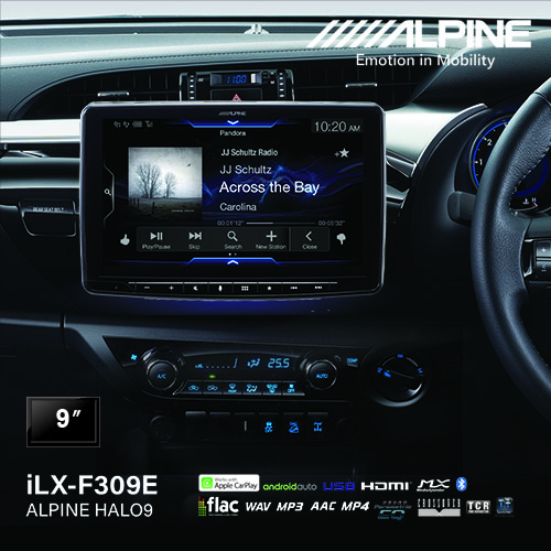 ILX-F309E MÀN HÌNH ĐA PHƯƠNG TIỆN 9 INCH APPLE CARPLAY/ ANDROID AUTO CHÍNH HÃNG ALPINE
