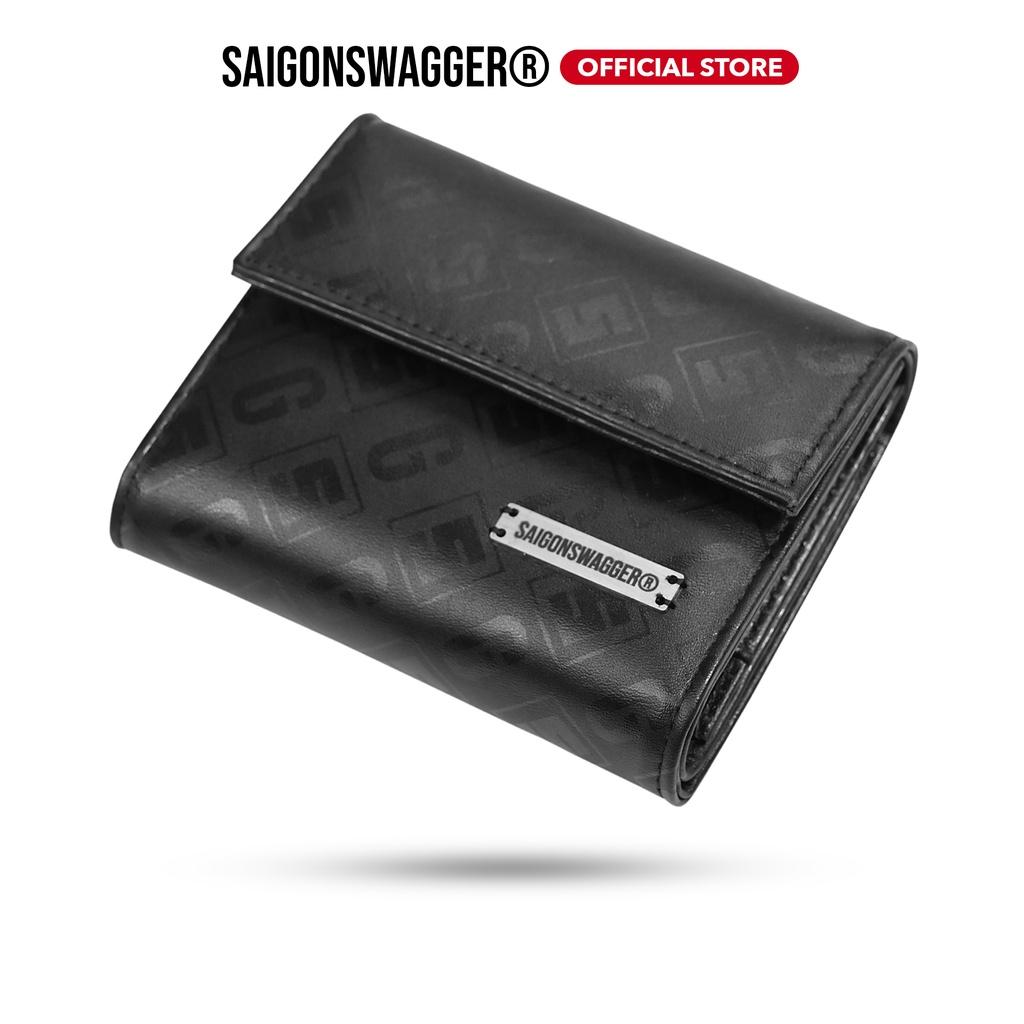 Ví Nắp Da In SAIGON SWAGGER Eclipse Short Flap Wallet