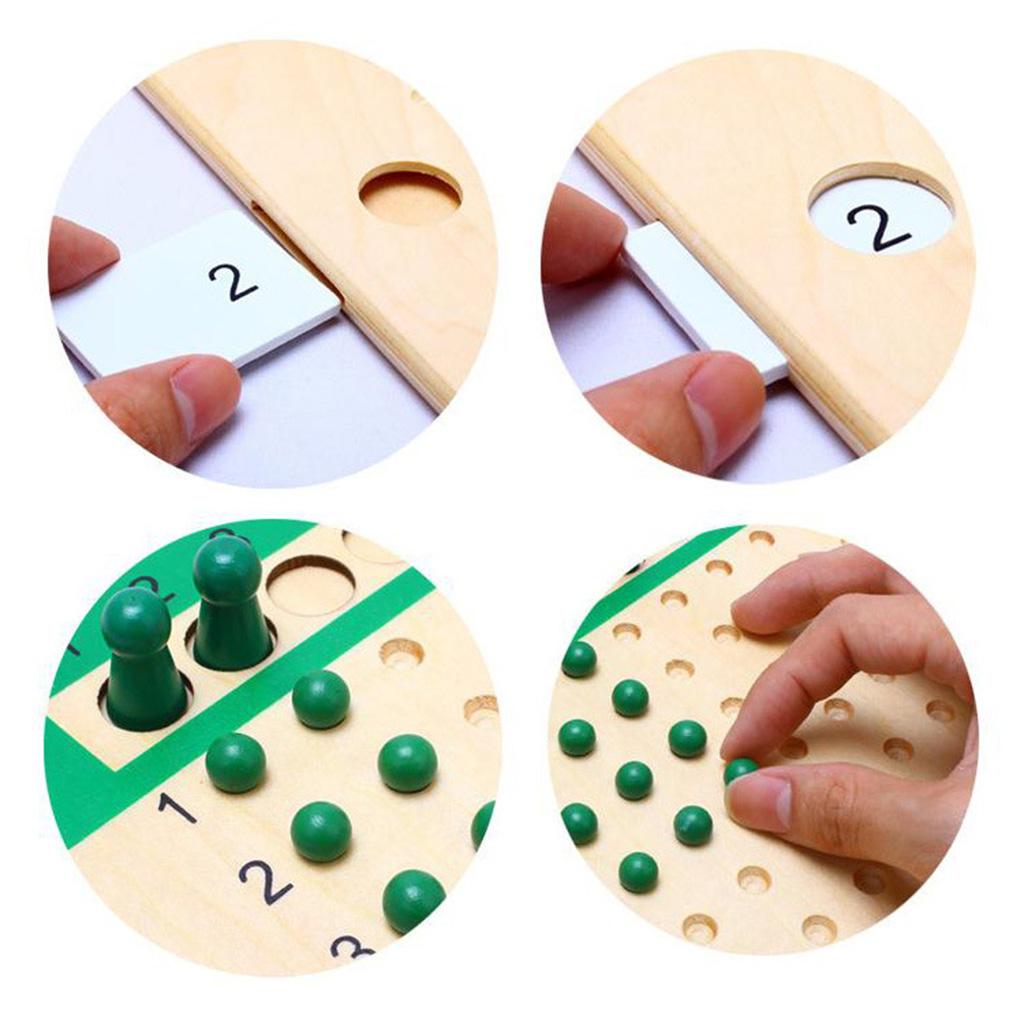 Montessori Toán Học Môn Toán Đính Hạt Ban-Phép Nhân Sư Đoàn Giảng Dạy