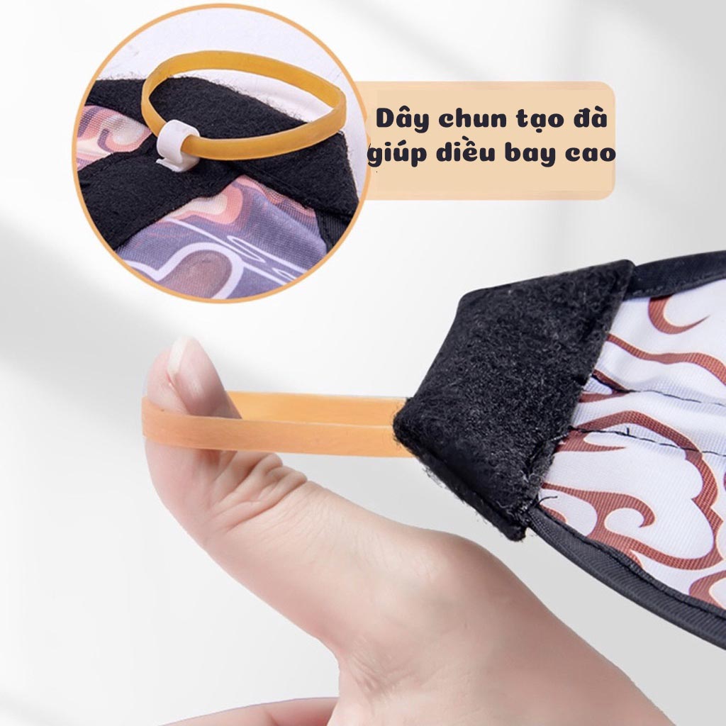 Đồ Chơi Diều Trẻ Em Họa Tiết Hoạt Hình Dễ Thương Cho Bé Tự Tô Màu