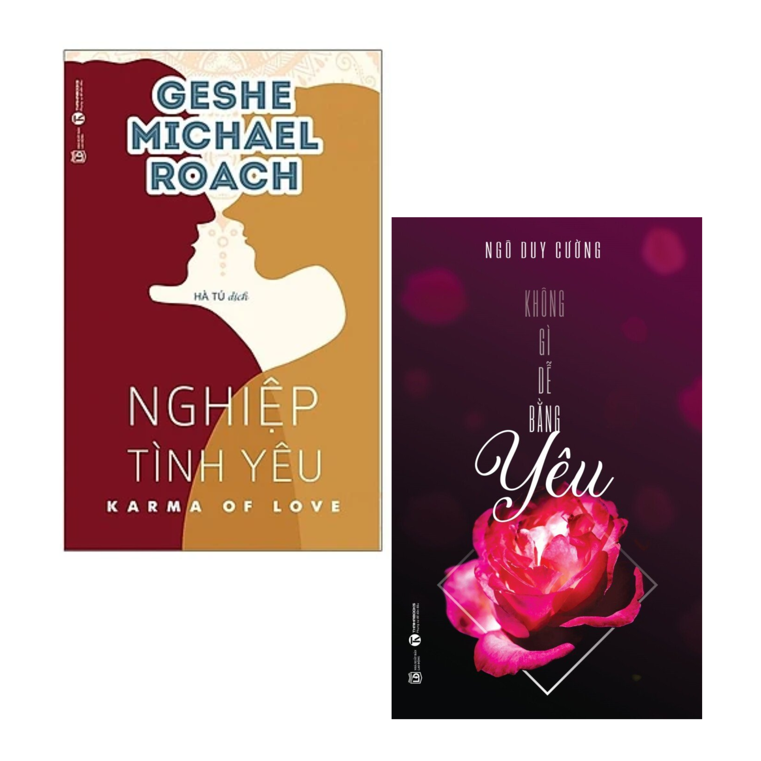 Combo 2 Cuốn Sách Về Tình Yêu / Nghệ Thuật Sống Đẹp : Không Gì Dễ Bằng Yêu + Nghiệp Tình Yêu - Karma Of Love