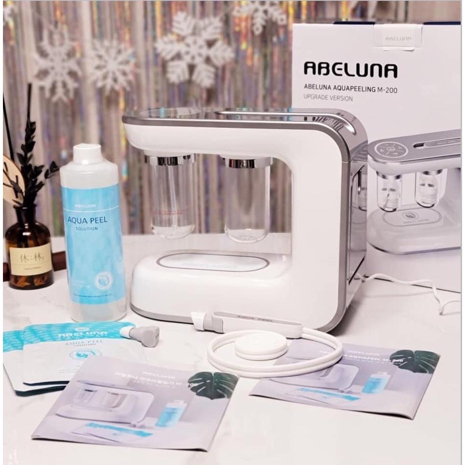 Máy Chăm Sóc Da, Giúp Giảm Thâm Nám, Mờ Tàn Nhang, Trẻ Hóa Da AQUA PEELING ABELUNA M200, Nhập Hàn, BH 12 THÁNG