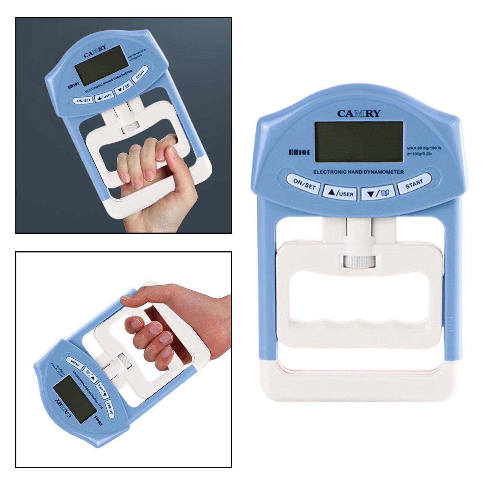 Electronic Grip Strength Tester Multipurpose Grip Strength Measurement Meter