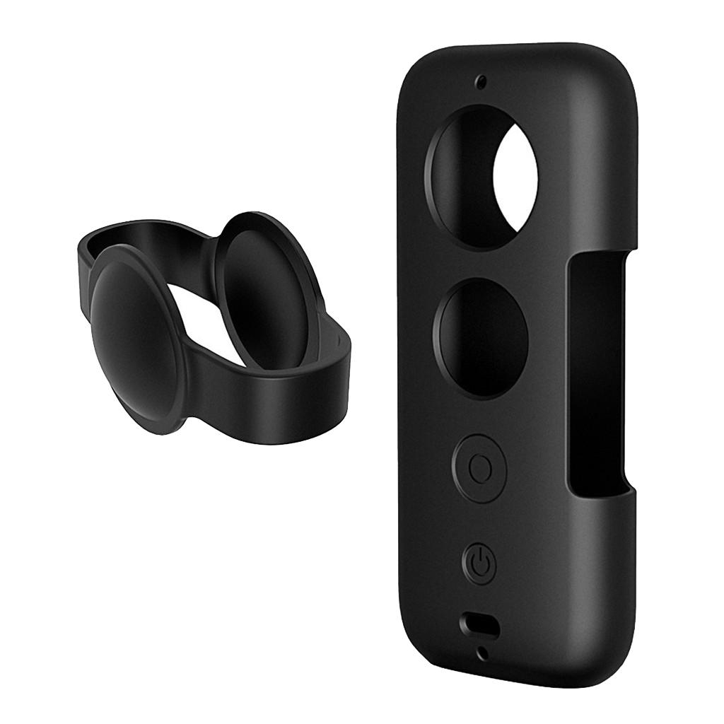 Bảo Vệ Silicone Cover Dành Cho Insta360 1 X Camera Hành Động, chống Trầy Xước Da Trường Hợp Bao Trong Nhà Và Ng