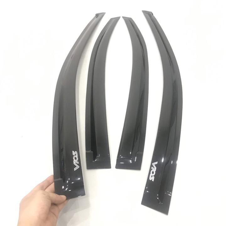 Bộ vè che mưa ABS Toyota Vios 2019 cao cấp