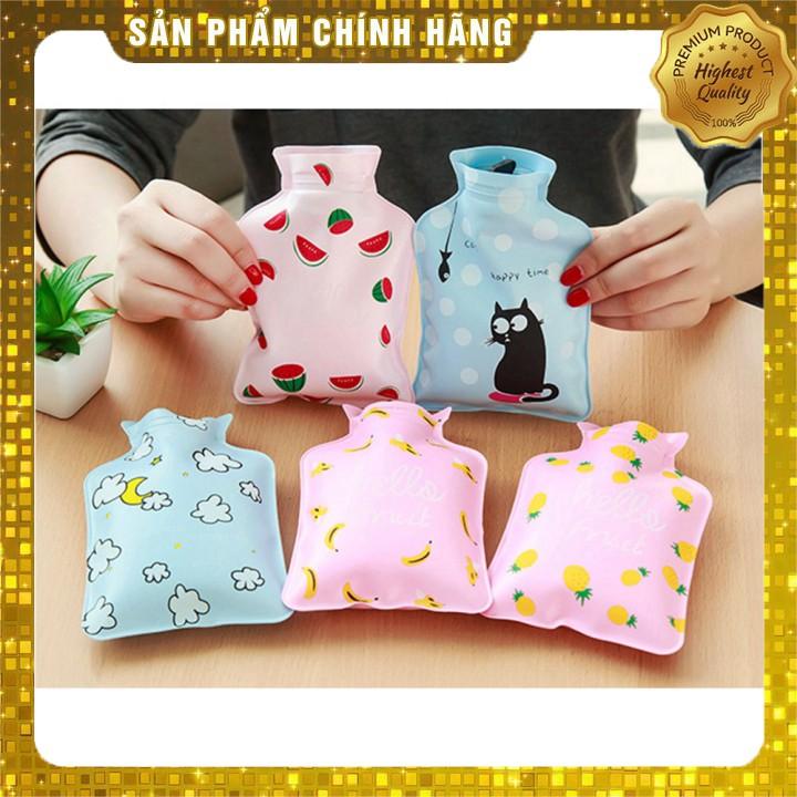 Túi Nước Chườm Nóng Lạnh Size Trung 15.5cm Mini Bỏ Túi- Phukientuiloc