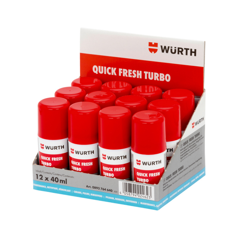 Khử Mùi Nhanh Wurth Deodoriser Quick Fresh Turbo 40ml 0893764640