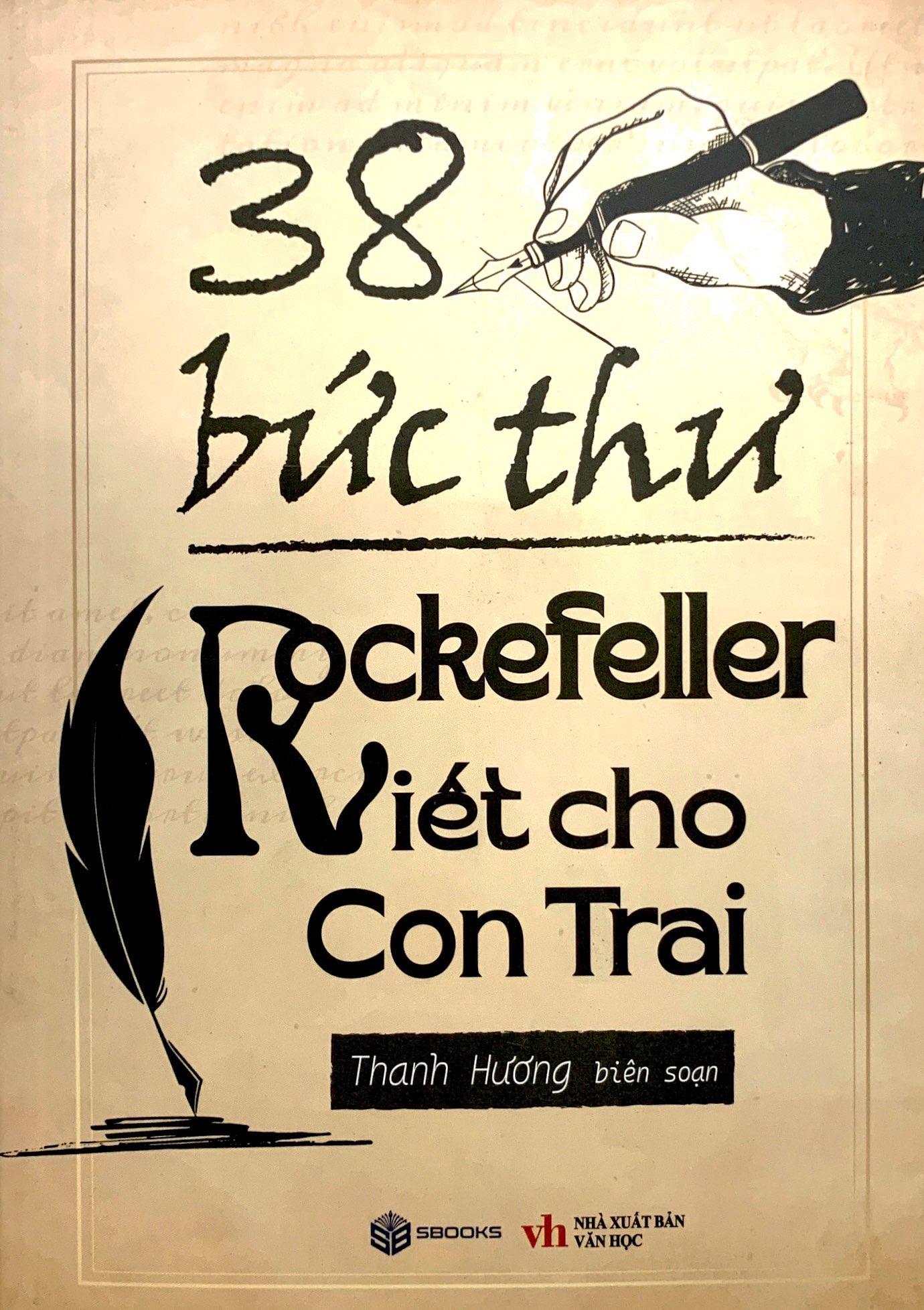 Sách 38 Bức Thư Rockefeller Gửi Cho Con Trai
