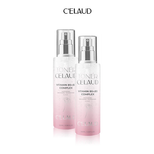 Nước Hoa Hồng Làm Dịu Da Và Cân Bằng Độ pH Toner Celaud 100ml