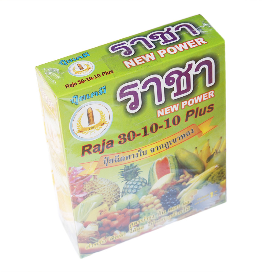 Phân bón kích thích nảy chồi lá Raja 30-10-10 Plus Thái lan