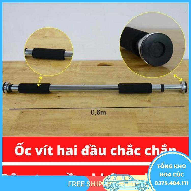 Xà Đơn Đa Năng Gắn Cửa Treo Tường Loại 60 - 100Cm Tập Thể Hình, Thể Dục Tại Nhà - Vận Chuyển Miễn Phí Toàn Quốc