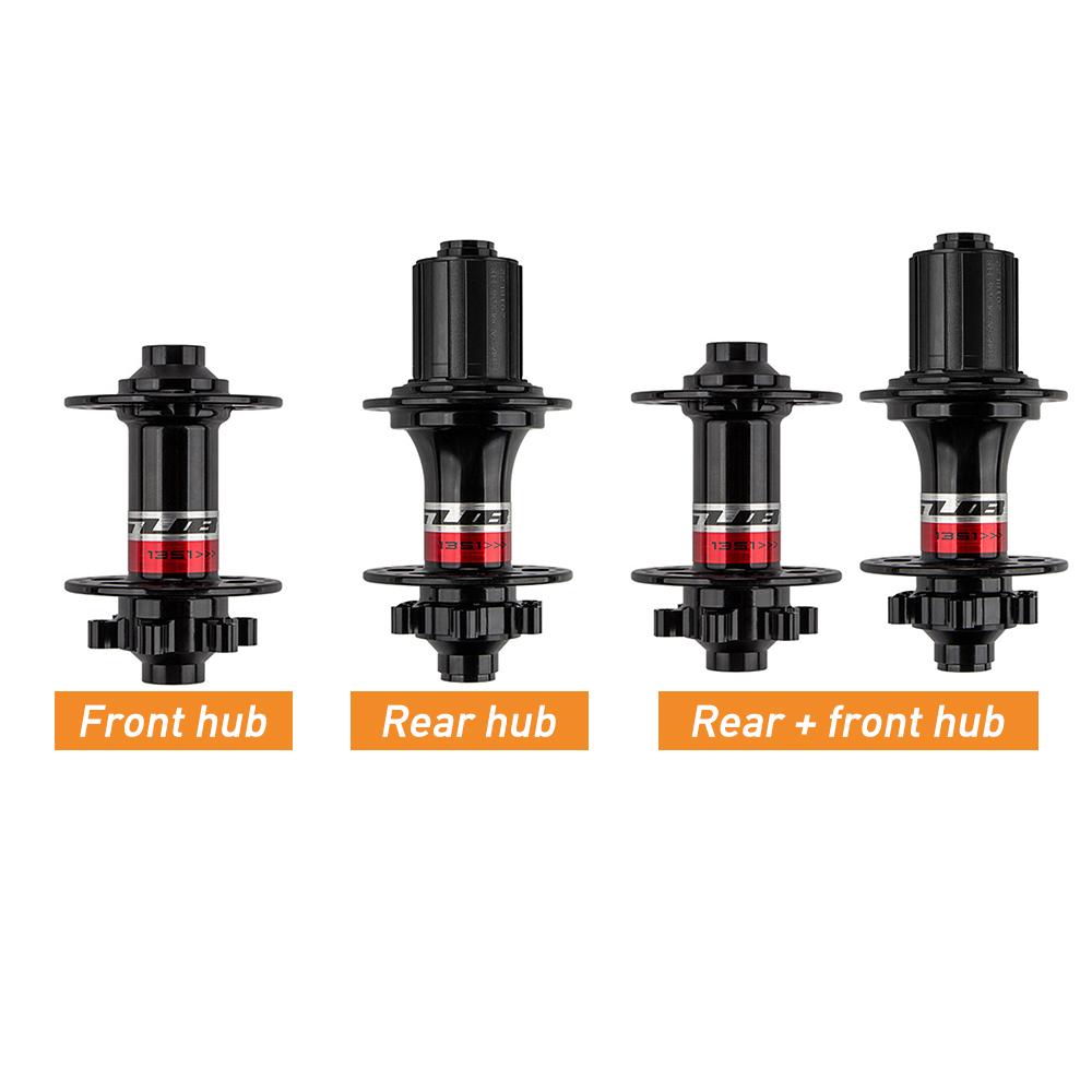 Trục Phanh Đĩa Sau 32 Lỗ Phía Trước 110Mm / Phía Sau 148Mm Bằng Hợp Kim Nhôm Cho Xe Đạp Gub Mtb