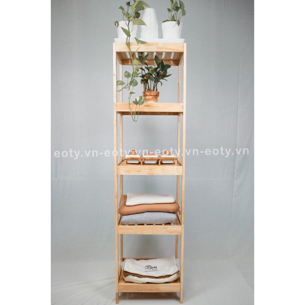 Kệ gỗ vuông/ kệ đựng đồ đa năng 5 tầng tự lắp ráp
