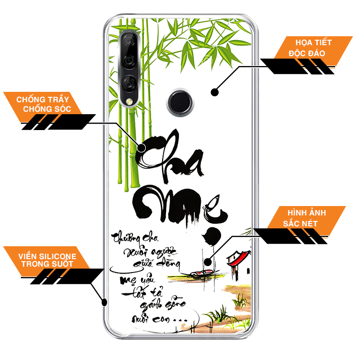 Ốp lưng điện thoại Huawei Y9 Prime 2019 - Silicon dẻo - 0023 CHAME - Hàng Chính Hãng
